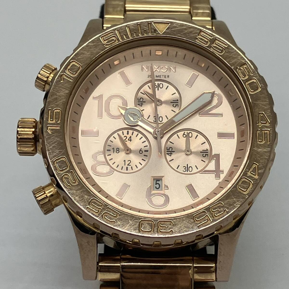 I4-039【NIXON ニクソン 42-20】クロノグラフ クォーツ デイト I4-039【NIXON ニクソン 42-20】クロノグラフ クォーツ デイト
