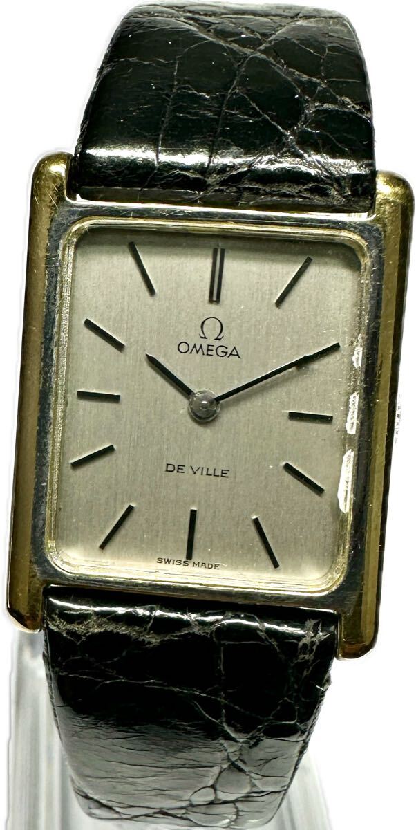 1円〜 Y 希少 OMEGA オメガ デビル シルバーダイヤル レディース 1円〜 Y 希少 OMEGA オメガ デビル シルバーダイヤル レディース