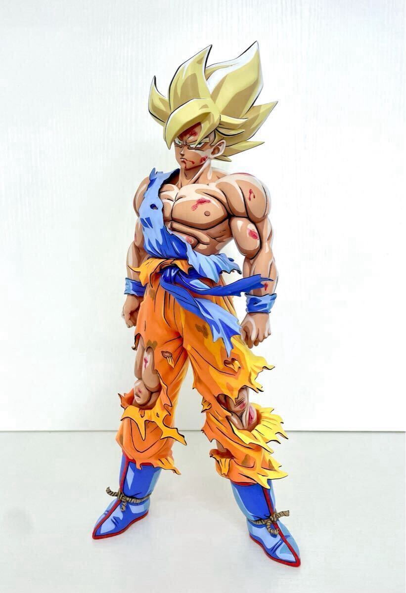 ドラゴンボールフィギュア 伝説の超サイヤ人 孫悟空 リペイント ドラゴンボールフィギュア 伝説の超サイヤ人 孫悟空 リペイント