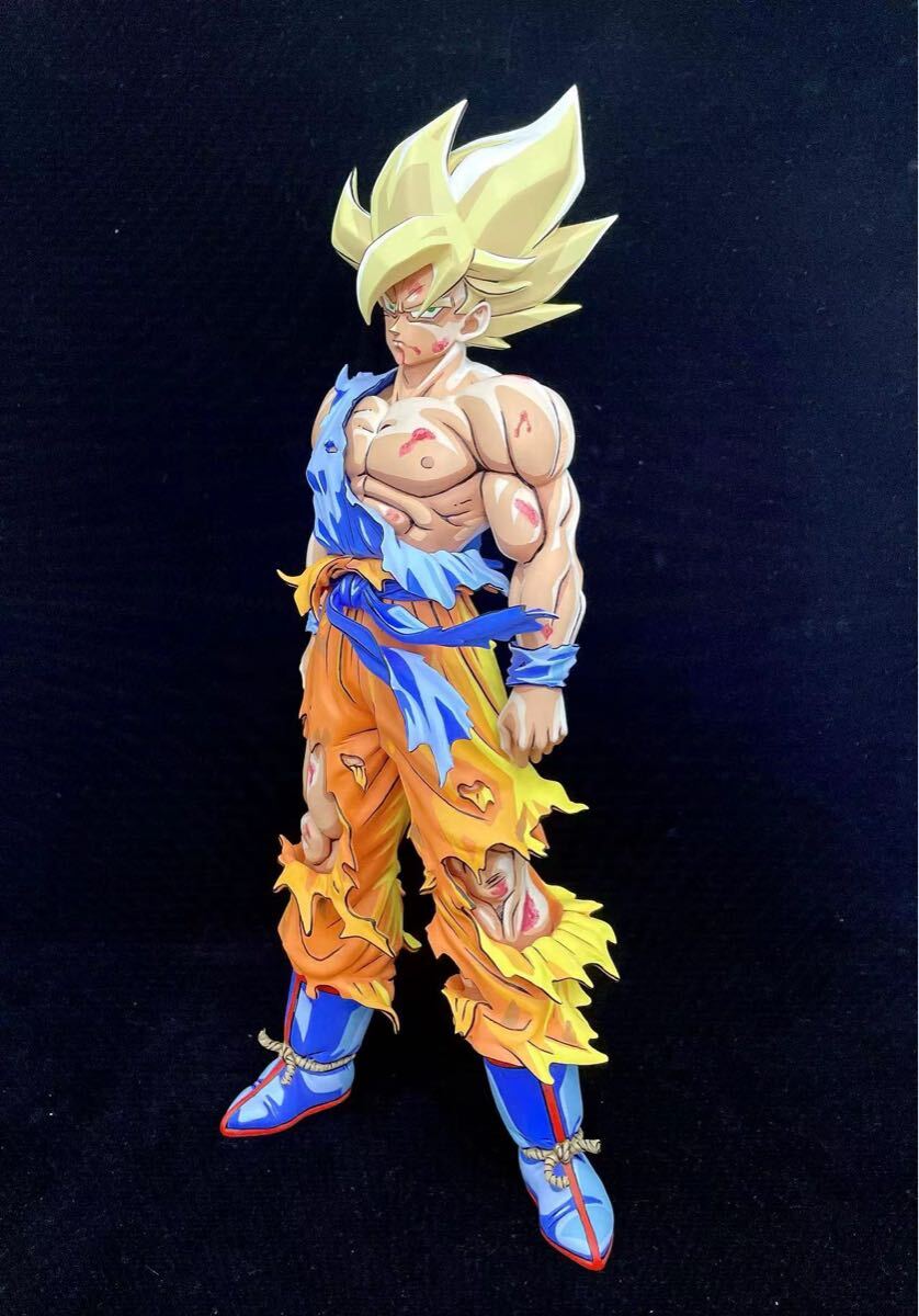 ドラゴンボールフィギュア 伝説の超サイヤ人 孫悟空 リペイント ドラゴンボールフィギュア 伝説の超サイヤ人 孫悟空 リペイント