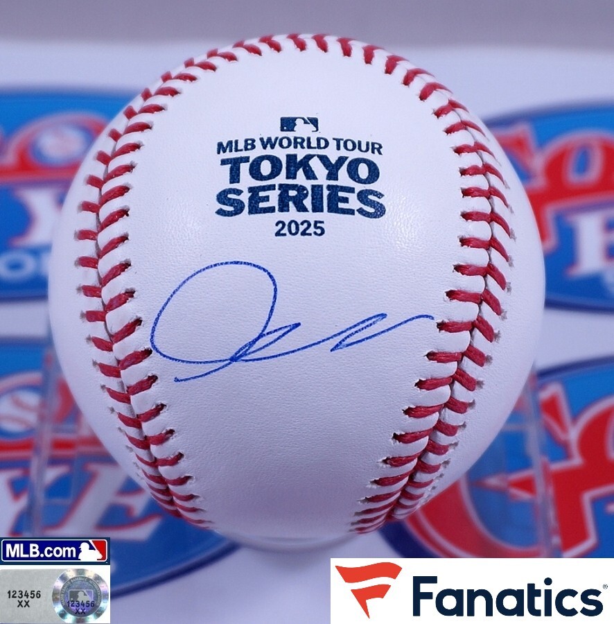 GE☆新発売!今永昇太2025年MLB東京シリーズ直筆サイン公式 GE☆新発売!今永昇太2025年MLB東京シリーズ直筆サイン公式