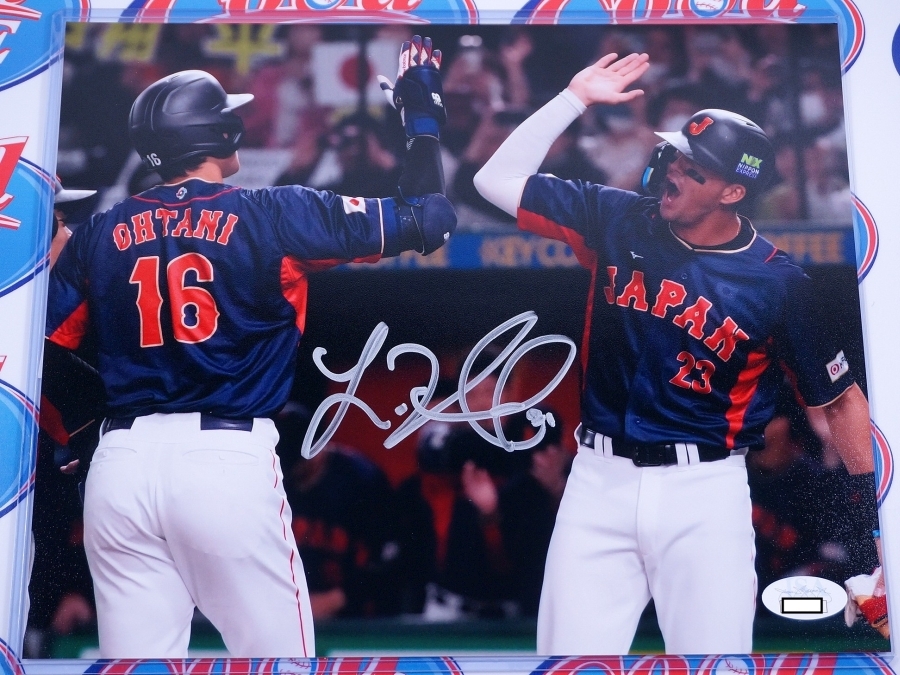 GE☆サイン会品!ラーズ・ヌートバー直筆サイン入り「2023年 WBC GE☆サイン会品!ラーズ・ヌートバー直筆サイン入り「2023年 WBC