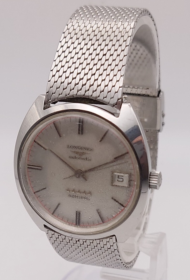 K898】 LONGINES ADMIRAL ファイブスター メンズ 腕時計 デイト