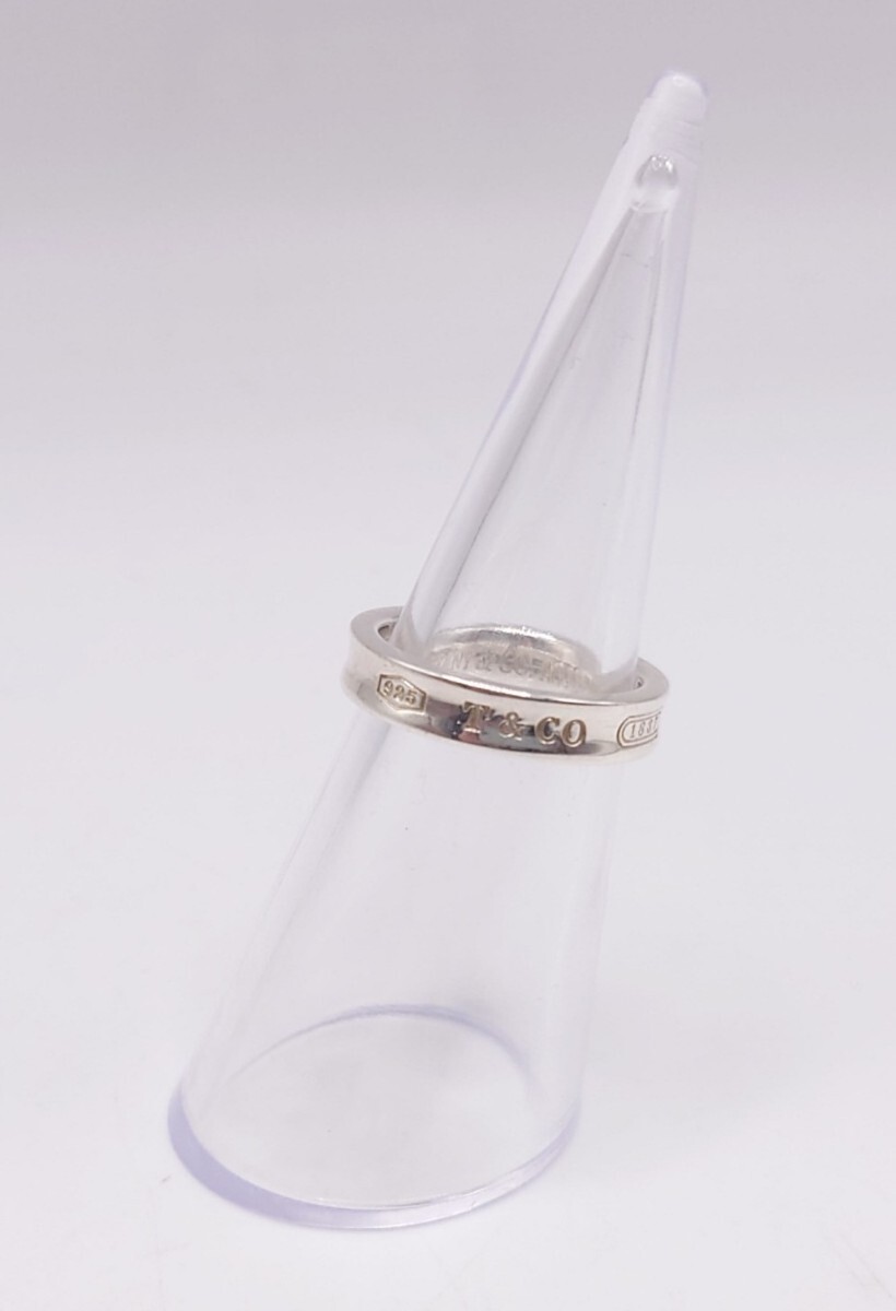 M203】 美品 Tiffany&Co. ナローリング ティファニー 1837 指輪 M203】 美品 Tiffany&Co. ナローリング ティファニー 1837 指輪