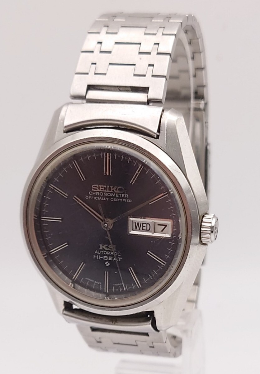 K876】 SEIKO キングセイコー KS HI-BEAT クロノメーター 5626
