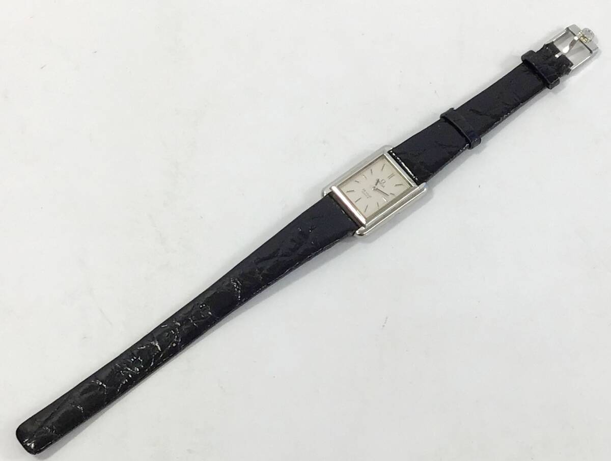 OMEGA De Ville 腕時計 クォーツ プッシュリューズ シルバー OMEGA De Ville 腕時計 クォーツ プッシュリューズ シルバー