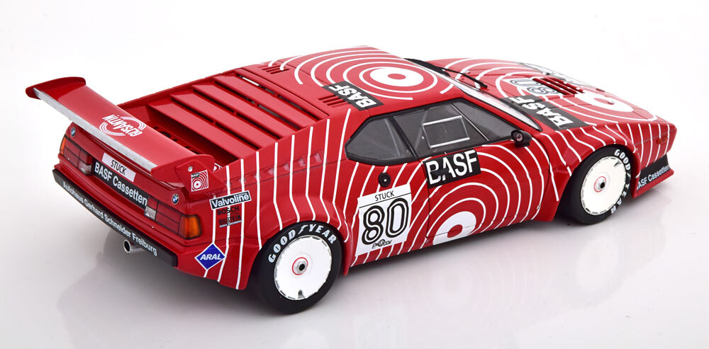 セール!　Werk83 1/18 BMW M1 #80 Procar Series 1980 Stuck　ミニカー