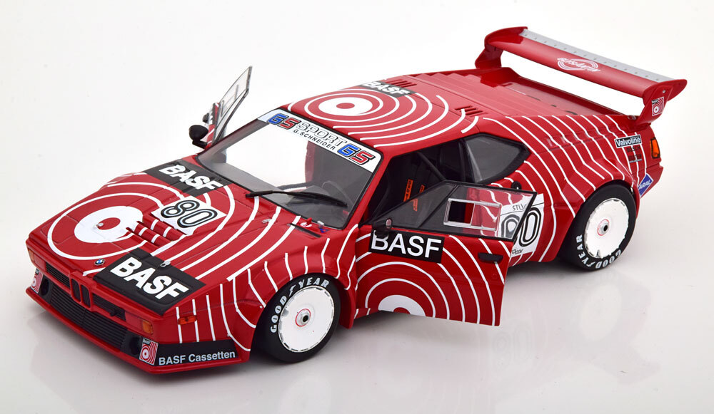 セール!　Werk83 1/18 BMW M1 #80 Procar Series 1980 Stuck　ミニカー