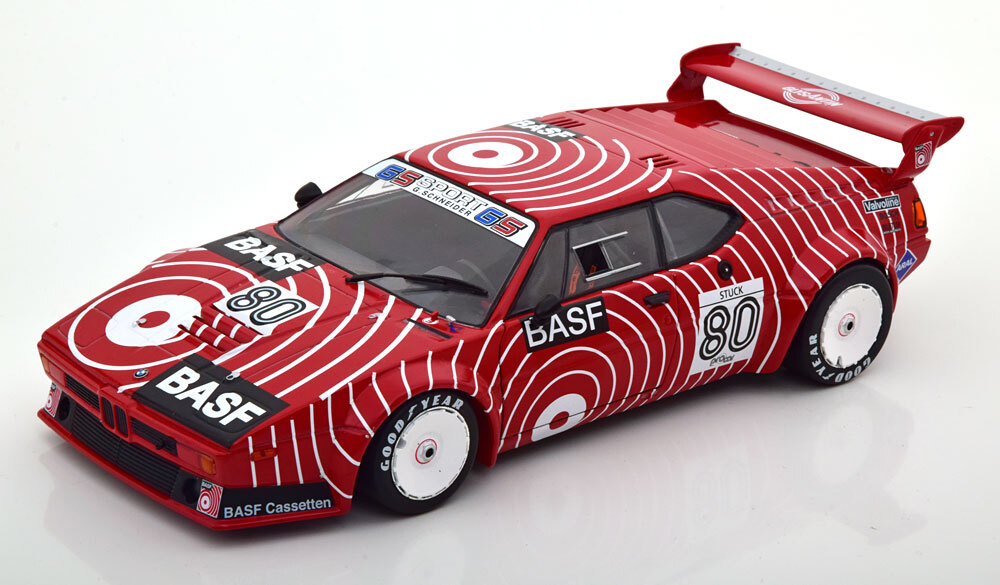 セール!　Werk83 1/18 BMW M1 #80 Procar Series 1980 Stuck　ミニカー