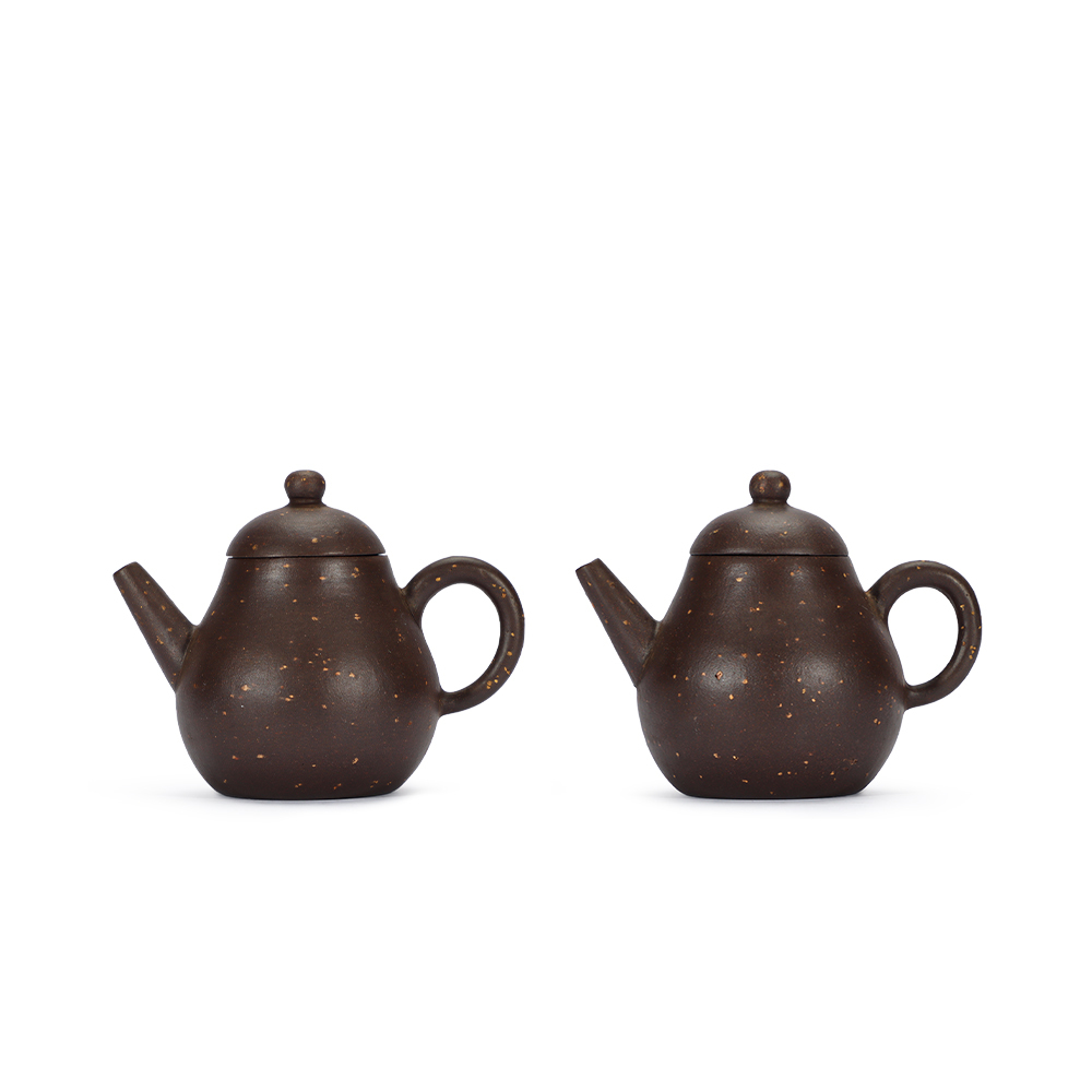 京都某コレクター委託品】唐物 梨皮 朱泥 一雙 茶壺 煎茶 急須 京都某コレクター委託品】唐物 梨皮 朱泥 一雙 茶壺 煎茶 急須