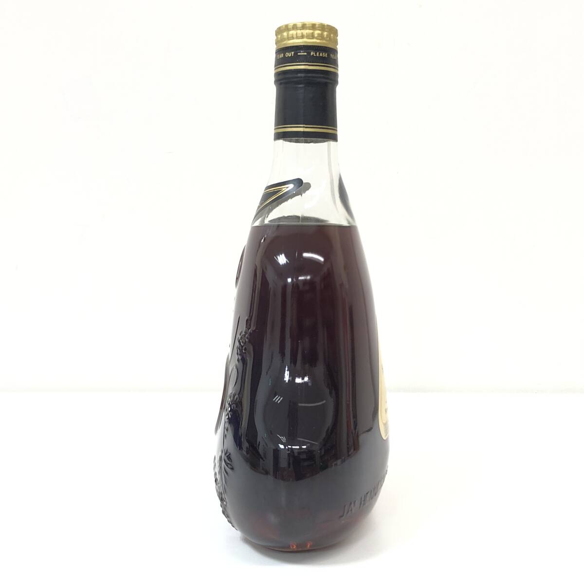 1円~ Hennessy ヘネシー XO 金キャップ クリアボトル ブランデー 1円~ Hennessy ヘネシー XO 金キャップ クリアボトル ブランデー