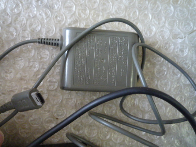 3DS cradle nn коричневый k контроллер Nintendo DS Lite зарядка адаптор Junk текущее состояние доставка товар 