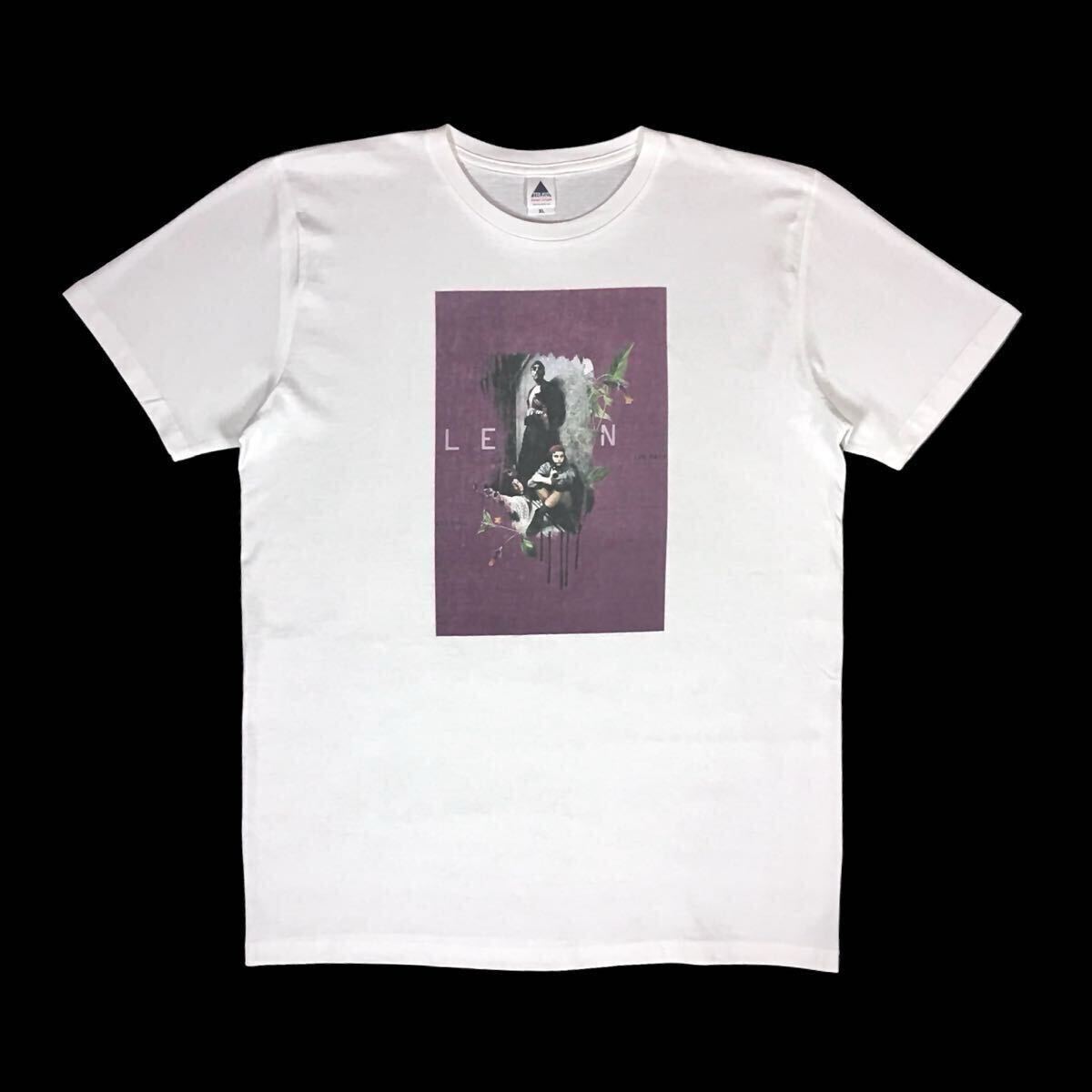 新品 LEON レオン マチルダ ツーショット ジャンレノ ナタリーボートマン デビュー1994年映画 アートワーク Tシャツ ユニセックス Lサイズ_画像6