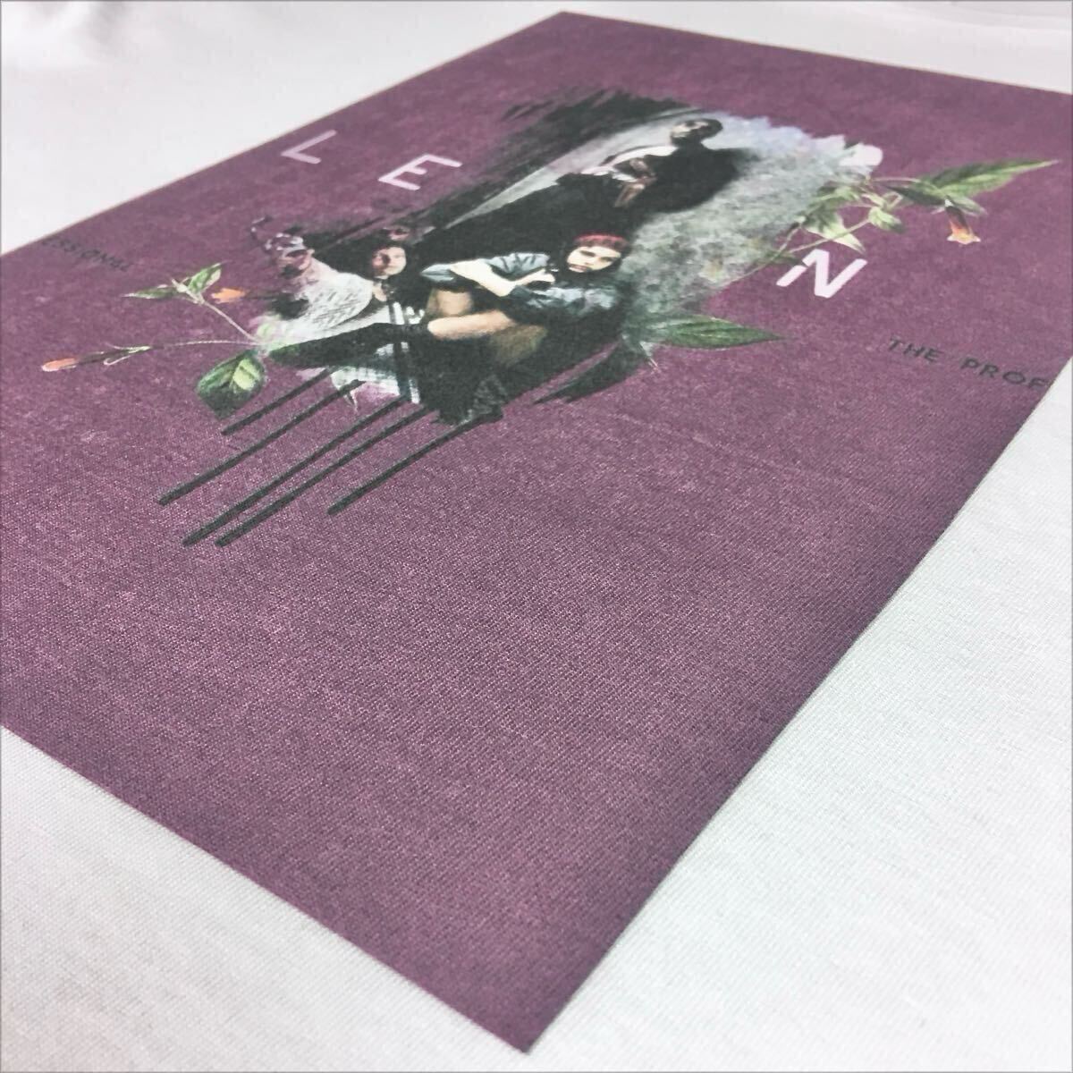 新品 LEON レオン マチルダ ツーショット ジャンレノ ナタリーボートマン デビュー1994年映画 アートワーク Tシャツ ユニセックス Lサイズ_画像8