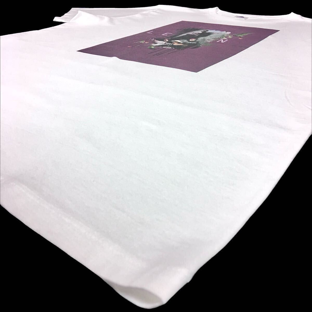 新品 LEON レオン マチルダ ツーショット ジャンレノ ナタリーボートマン デビュー1994年映画 アートワーク Tシャツ ユニセックス Lサイズ_画像9