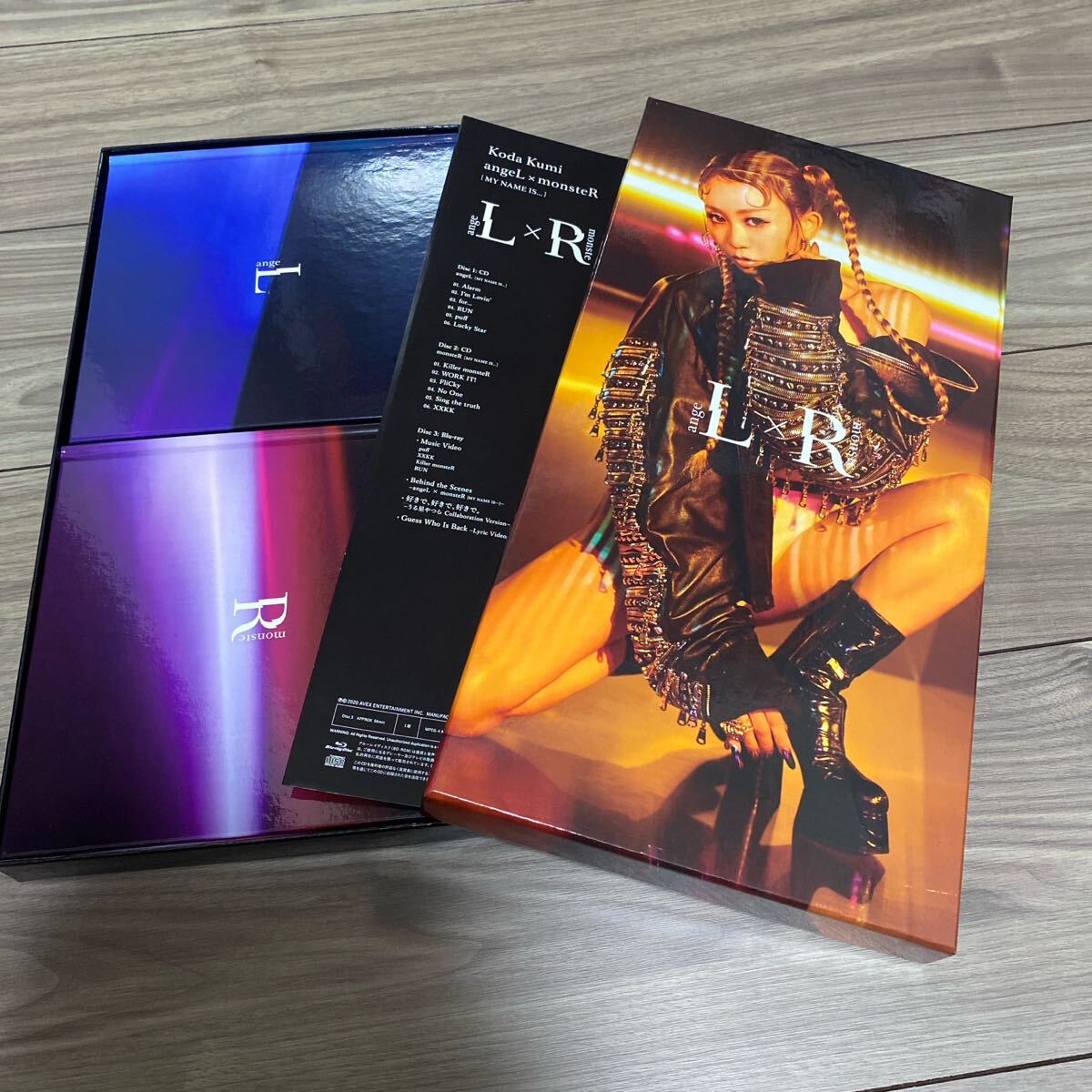 倖田來未MY NAME IS L×R CD Blu-ray 【FC盤】ファンクラブ限定盤 倖田來未MY NAME IS L×R CD Blu-ray 【FC盤】ファンクラブ限定盤