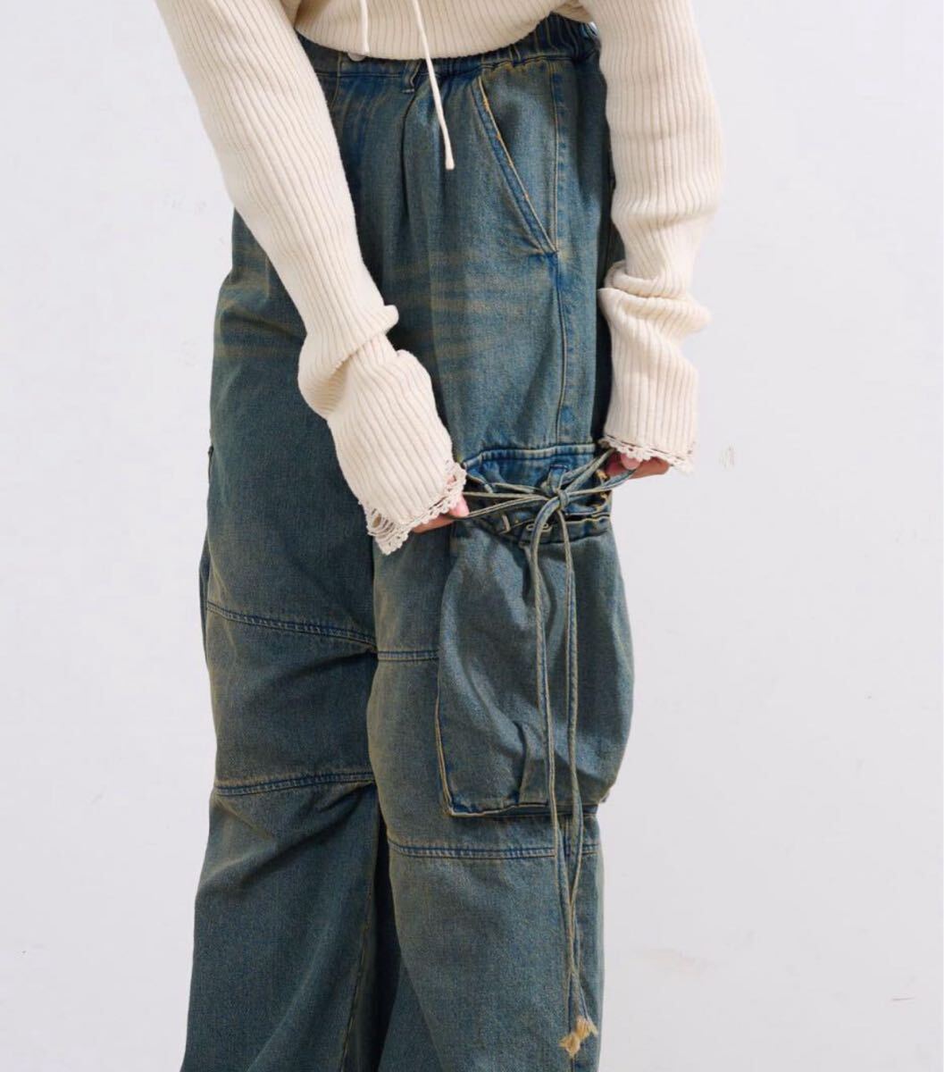 カーゴデニムパンツ Kastane サイズ1 リボン カスタネ|Yahoo カーゴデニムパンツ Kastane サイズ1 リボン カスタネ|Yahoo