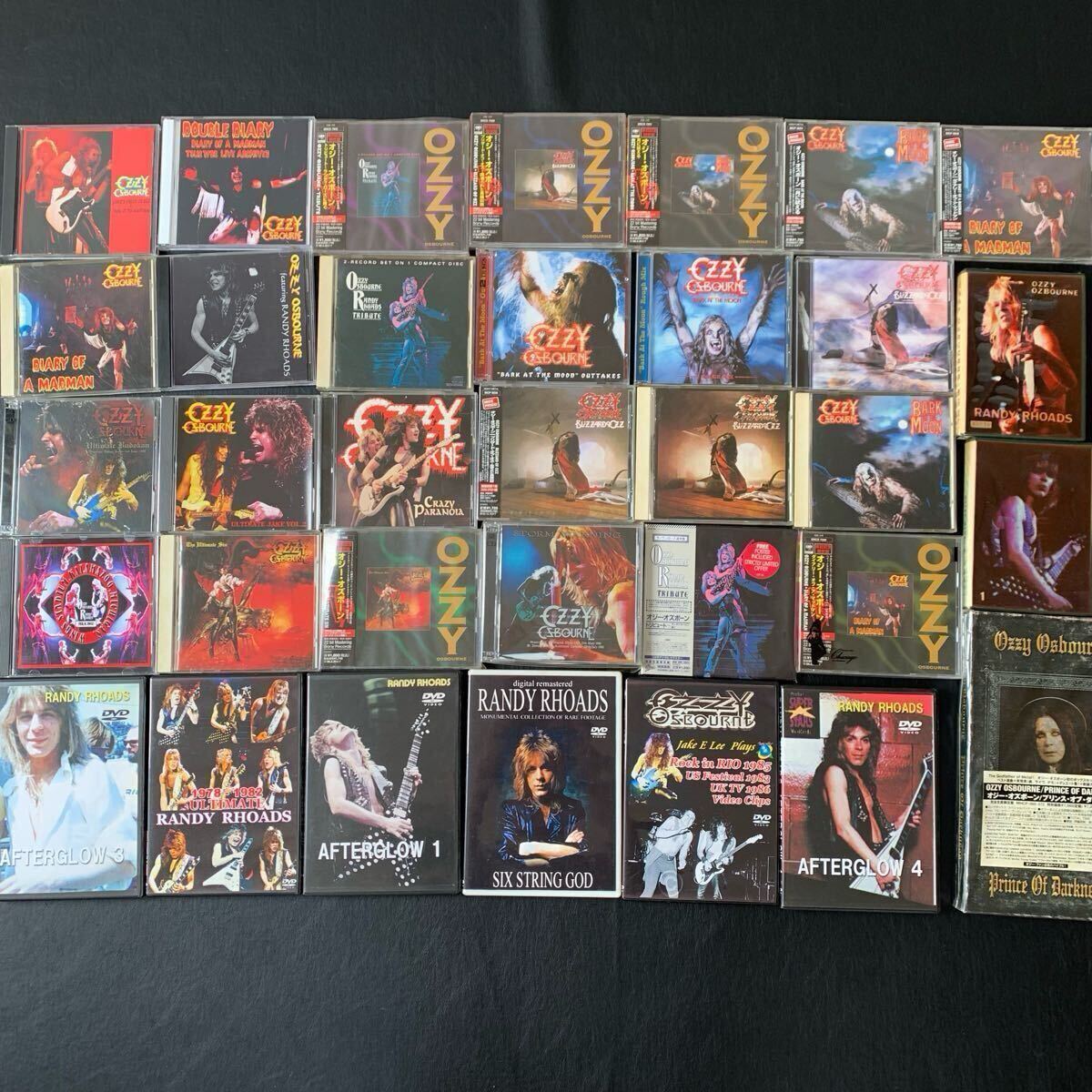 オジーオズボーンOzzy Osbourne大量CDカセットテープRandy オジーオズボーンOzzy Osbourne大量CDカセットテープRandy
