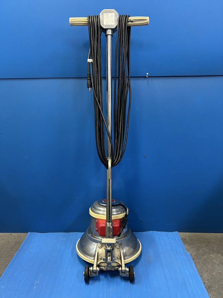 □通電確認済/MUSASHI ELECTRIC 電動ポリッシャー CMP-120 床 □通電確認済/MUSASHI ELECTRIC 電動ポリッシャー CMP-120 床