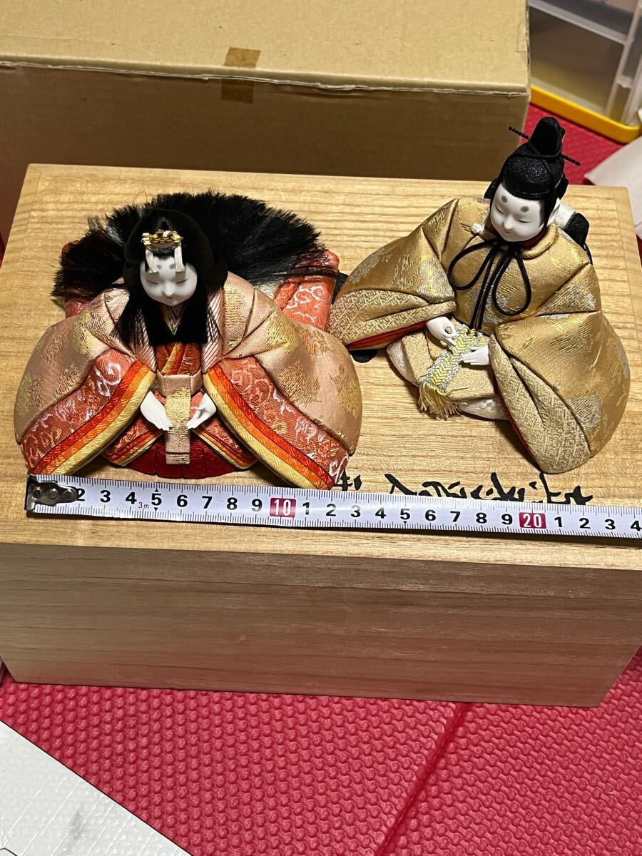 真多呂作 雛人形 ひな人形 お雛様 アンティーク ひな祭り 時代物
