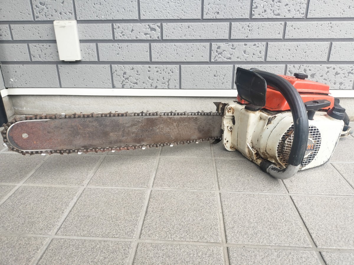 STIHL】041AV スチール エンジンチェンソー 始動OK【現状品 STIHL】041AV スチール エンジンチェンソー 始動OK【現状品