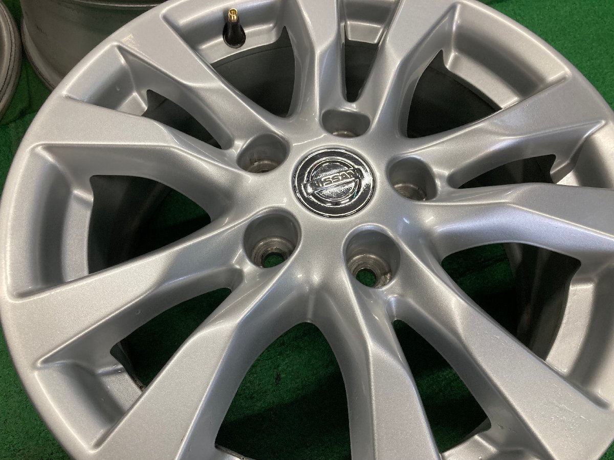 □7817 良品 日産 ティアナ L33 純正 16インチ 7J +50 5穴 114.3 □7817 良品 日産 ティアナ L33 純正 16インチ 7J +50 5穴 114.3