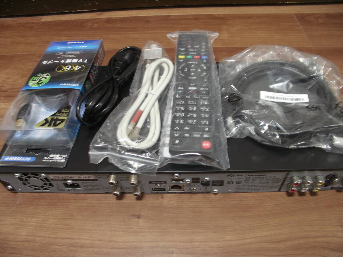 Panasonic DIGA DMR-BWT510 HDD 2TB 2番組同時録画 すべて揃っ Panasonic DIGA DMR-BWT510 HDD 2TB 2番組同時録画 すべて揃っ