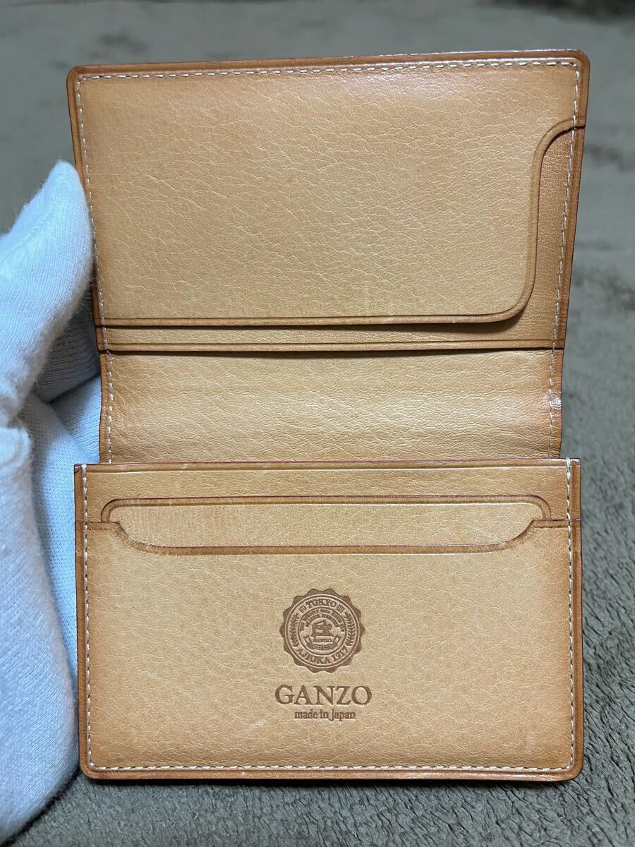 GANZO ガンゾ リザード6 名刺入れ カードケース トカゲ革 GANZO ガンゾ リザード6 名刺入れ カードケース トカゲ革