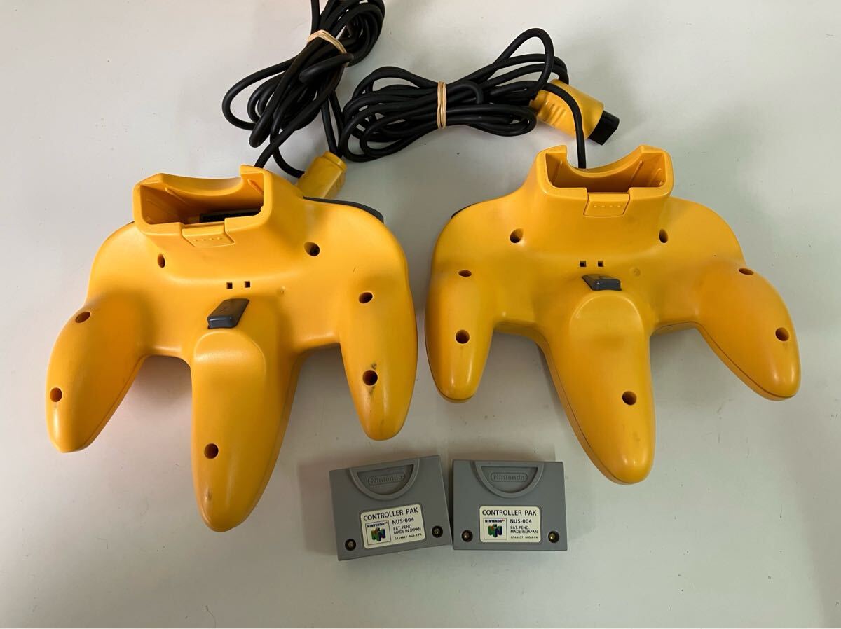 Nintendo 任天堂 ニンテンドー64 ピカチュウ NUS-101 本体 Nintendo 任天堂 ニンテンドー64 ピカチュウ NUS-101 本体