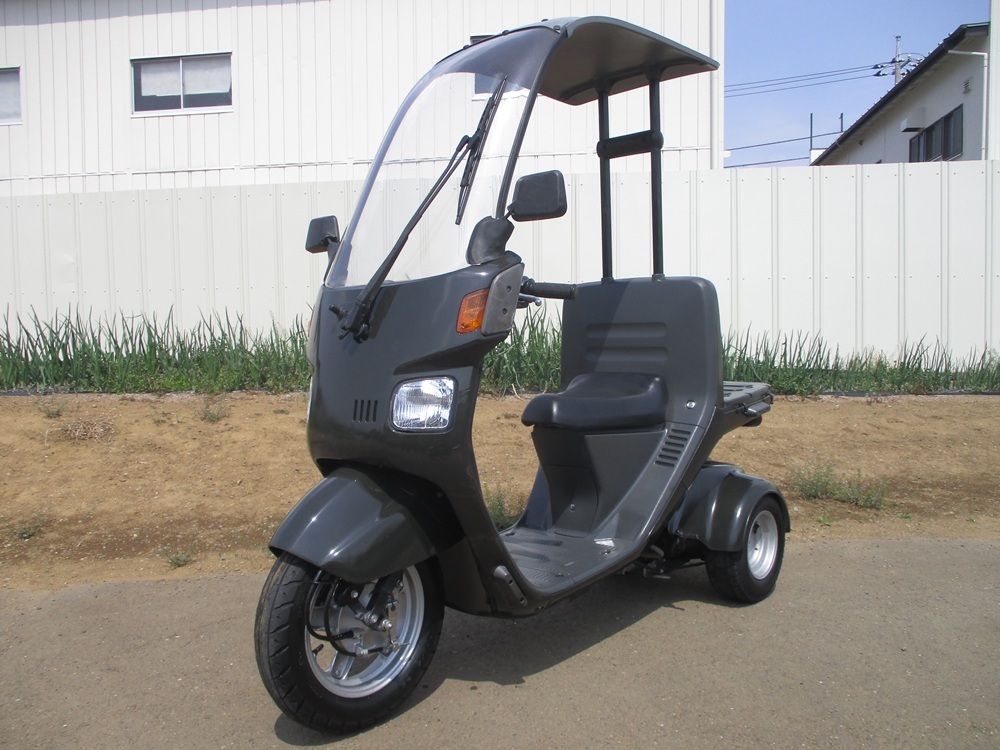 横浜発　4スト　TA03-13番台　モスグリーン　ジャイロキャノピー　ドライブベルト、ウエイトローラー、エンジンオイル新品交換済