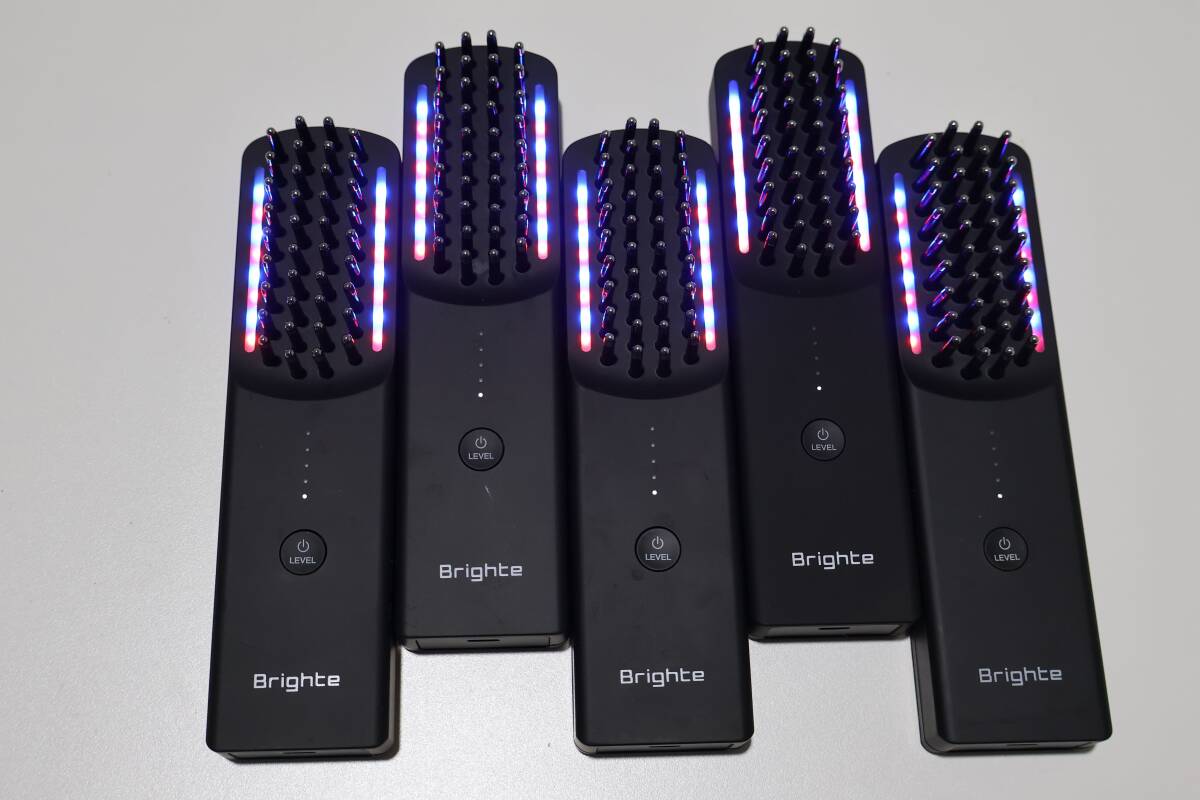 G7188 $【5個セット・動作確認済み・充電器付き】BRIGHTE ブラシ G7188 $【5個セット・動作確認済み・充電器付き】BRIGHTE ブラシ
