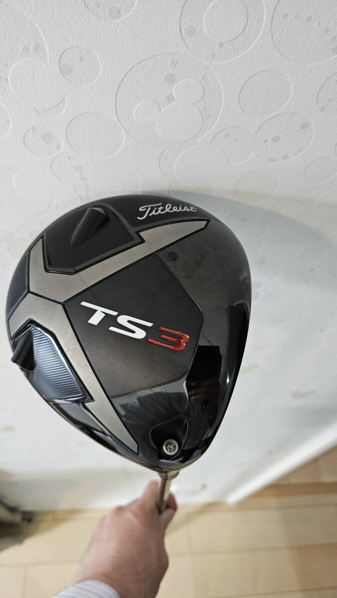 б/у прекрасный товар Titleist Driver TS3 10.5 вал TOUR AD 60 Flex S Titleist бесплатная доставка 