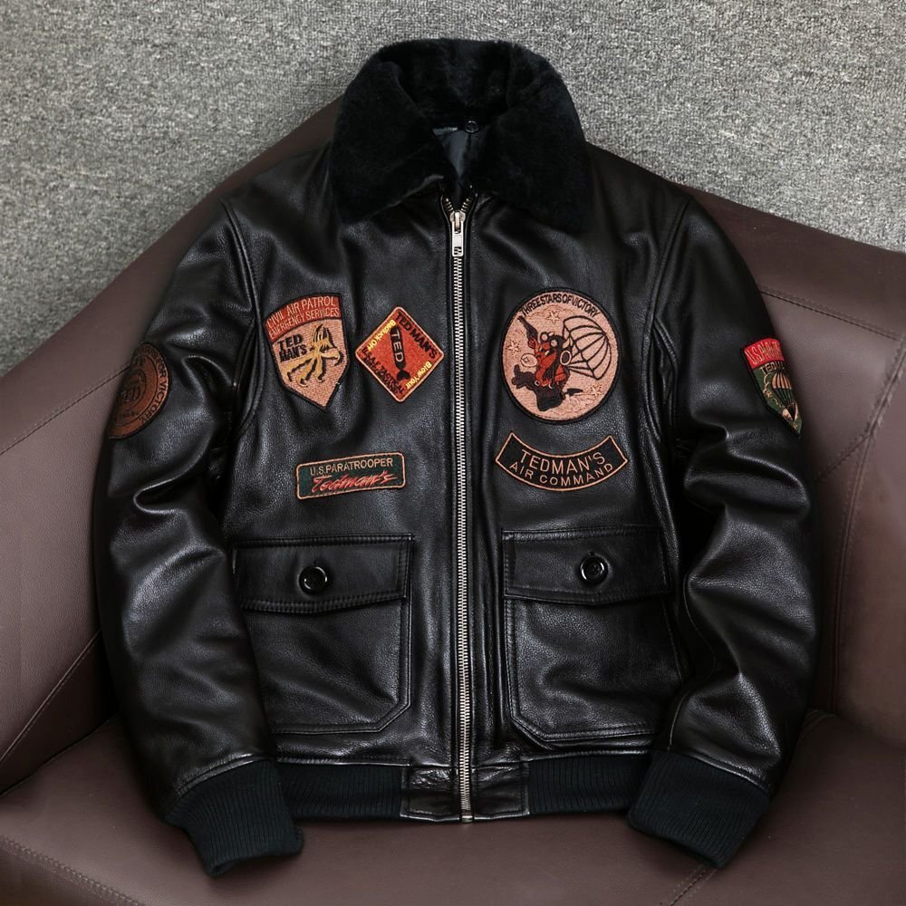 牛革 レザージャケット 中綿 革ジャン カウハイド フライト 牛革 レザージャケット 中綿 革ジャン カウハイド フライト