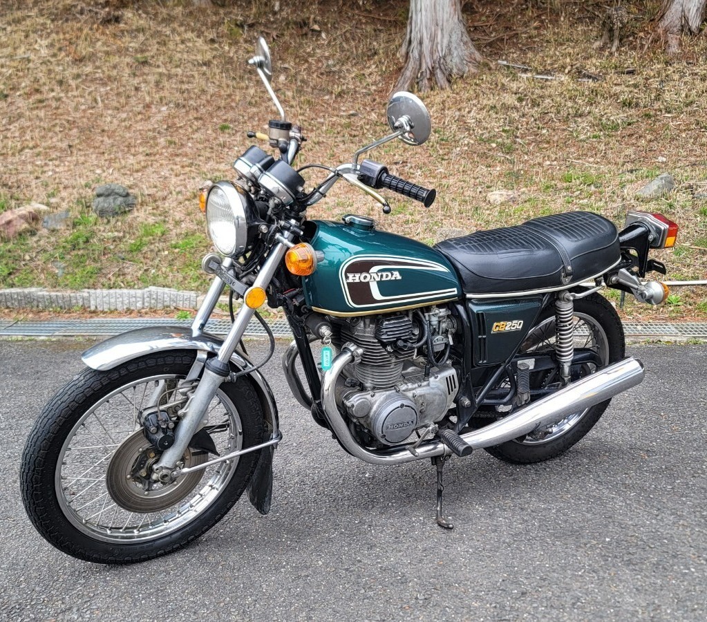 実動車 ホンダ CB250T G5 CB250 旧車 セニア エクスポート(126cc 実動車 ホンダ CB250T G5 CB250 旧車 セニア エクスポート(126cc