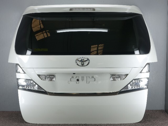 8769　トヨタ ヴェルファイア　ANH20W　バックドア　リアゲート　リヤゲート　Rゲート　フィニッシャー付　070　（BC1-3）