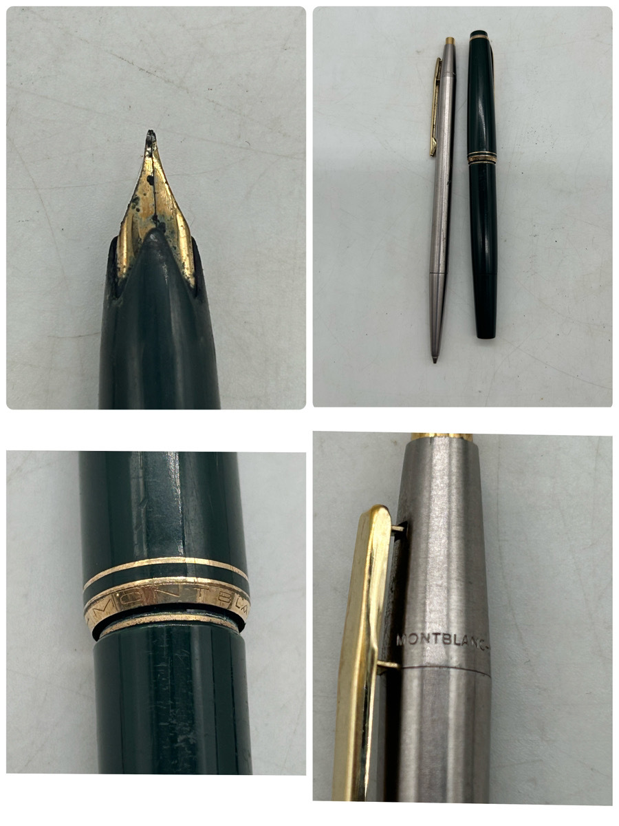 9350-01★1円スタート★ボールペン&萬年筆おまとめ15本/Montblanc モンブラン/PARKER パーカー/クロス/CHROMATIC/クロマチック/Primera/★