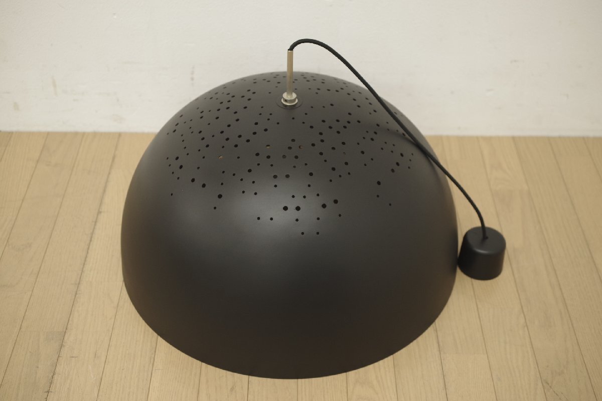 廃番 mater メーター SHADE LIGHT PENDANT 60 ブラック 2018年制 ペンダント照明 ヤマギワ取扱 E26 100V デンマーク制 リビング 店舗 (B)