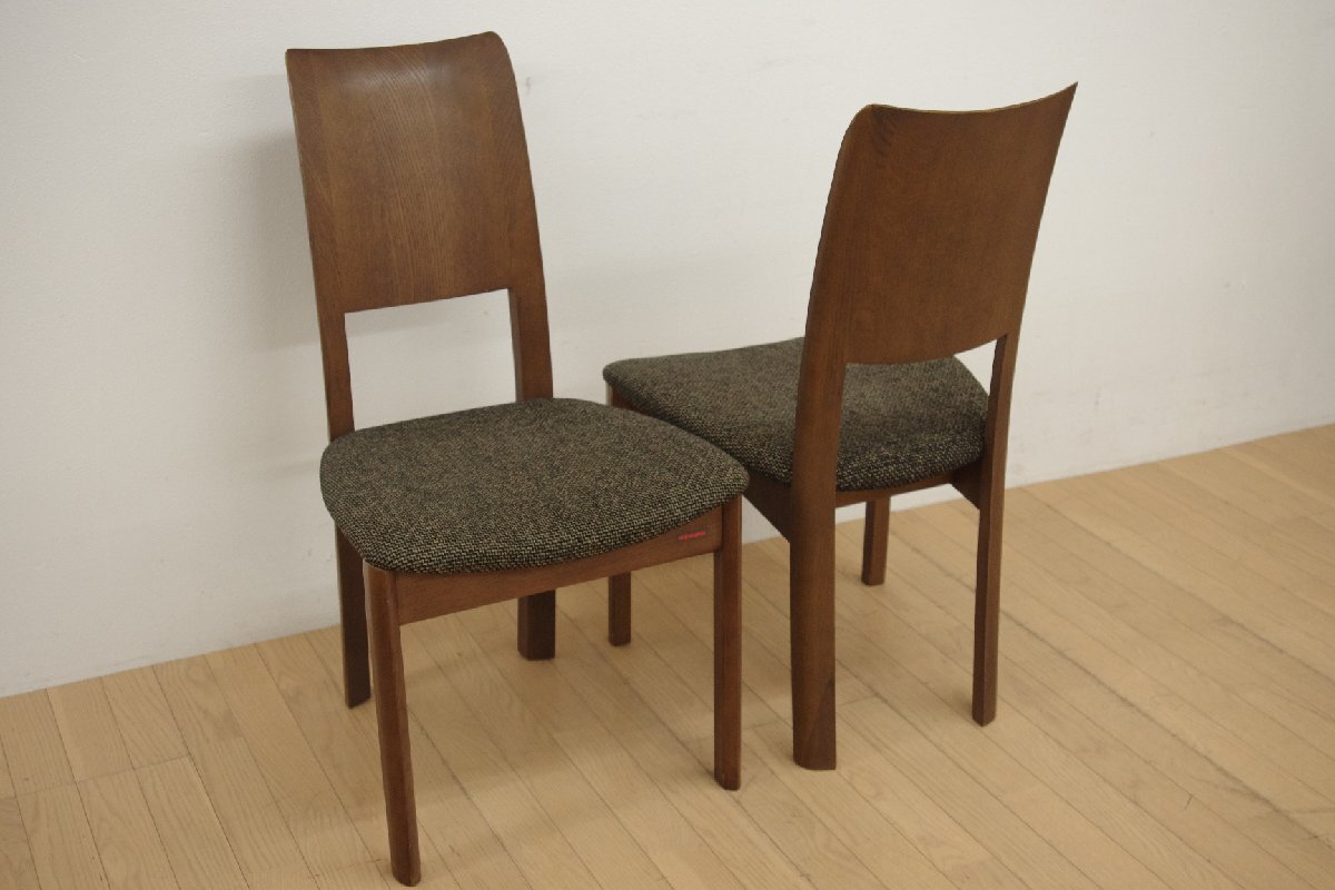 ハマ太郎　飛騨高山　/シラカワ　スーラ　楢材　ダイニングチェア2脚のみ美品 ハマ太郎様専用 飛騨高山 /シラカワ スーラ 楢材 ダイニング