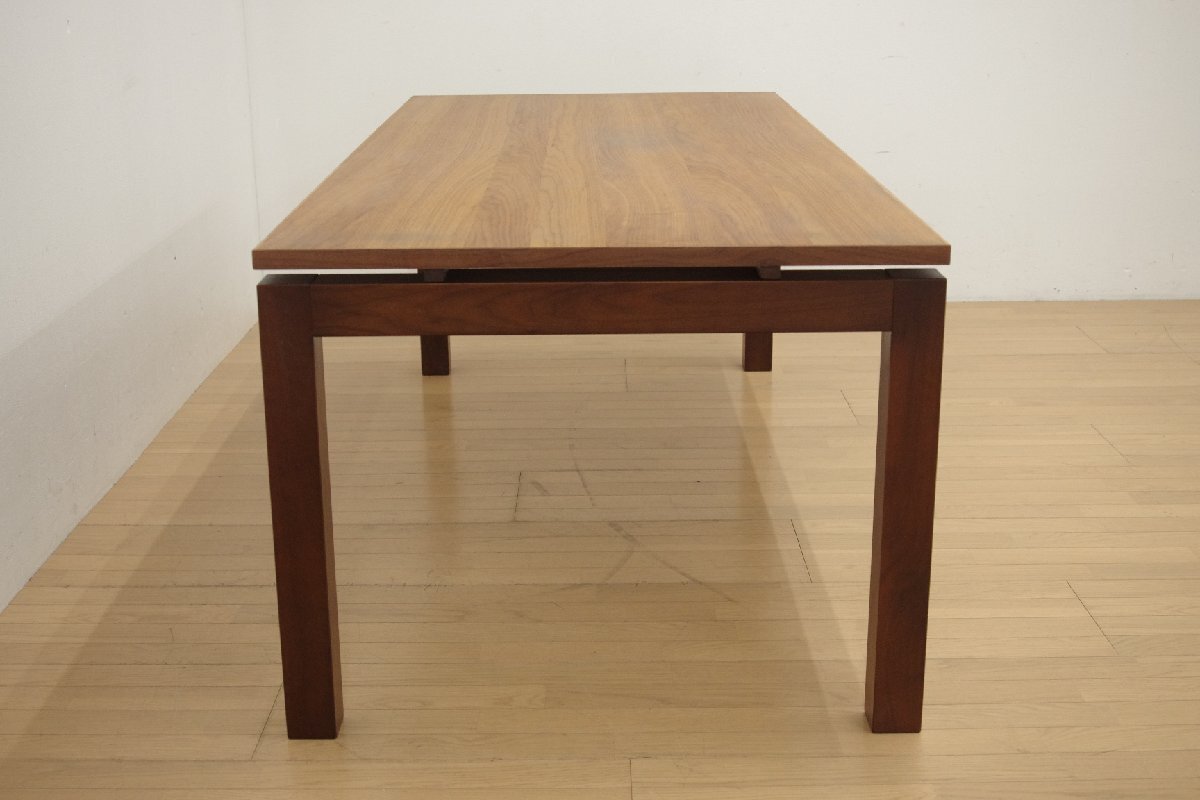 展示品 Ritzwell リッツウェル ダイニングテーブル FVテーブル 幅200cm 食卓 オイル仕上げ ウォールナット モダン 定価39萬(wàn) B