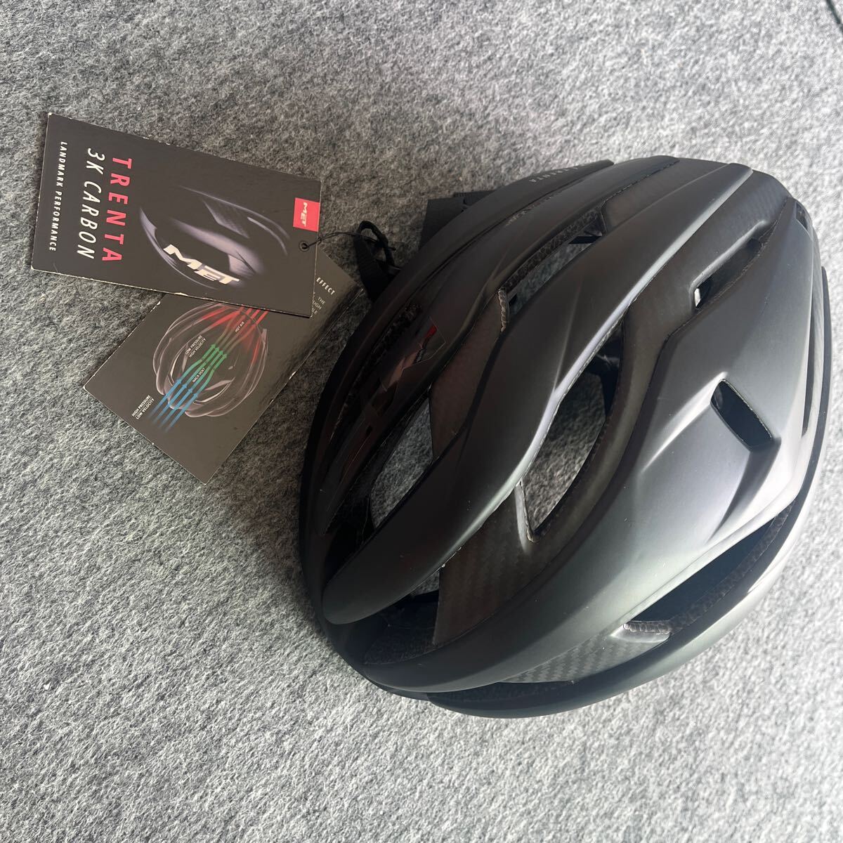 未使用 MET TRENTA 3K carbon 56/58 M ヘルメット(Mサイズ 未使用 MET TRENTA 3K carbon 56/58 M ヘルメット(Mサイズ