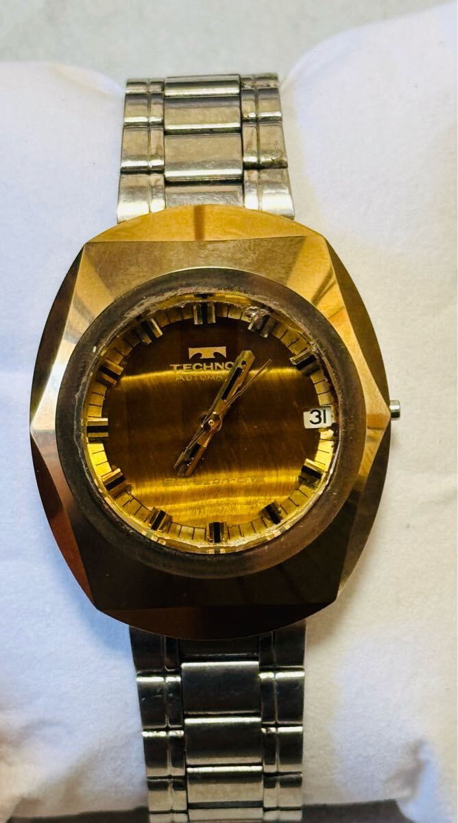 ☆TECHNOS テクノス TIGER BORAZON タイガー ボラゾン 自動巻き ☆TECHNOS テクノス TIGER BORAZON タイガー ボラゾン 自動巻き