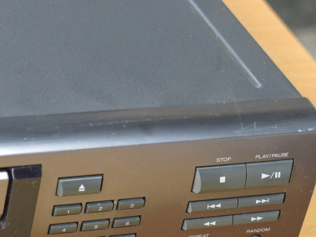 KENWOOD DPF-3010 CDプレーヤー 再生可能も難ありジャンク扱い リモコン付き (ケンウッド)