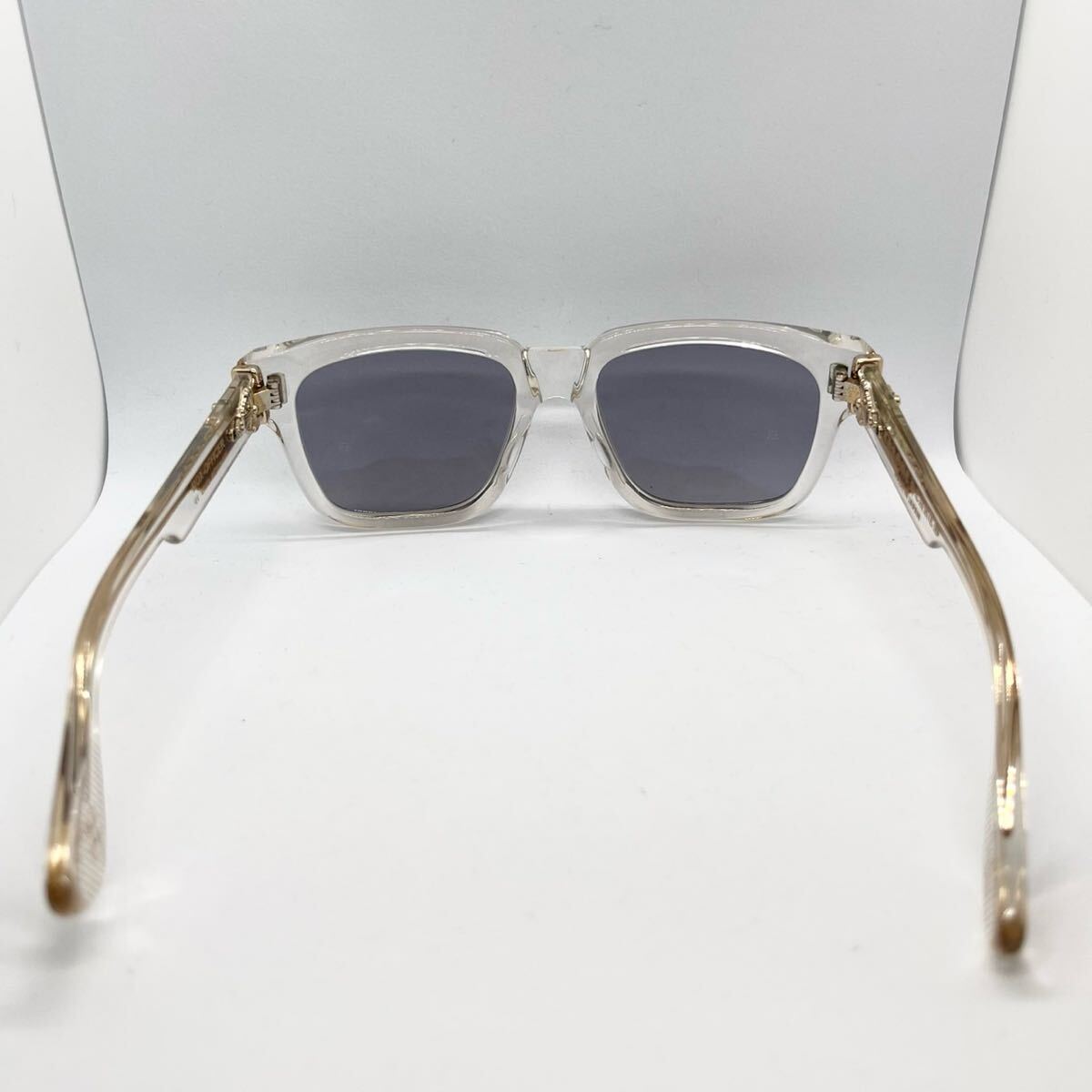 a267)CHROME HEARTS クロムハーツ サイドダガー クリアフレーム a267)CHROME HEARTS クロムハーツ サイドダガー クリアフレーム