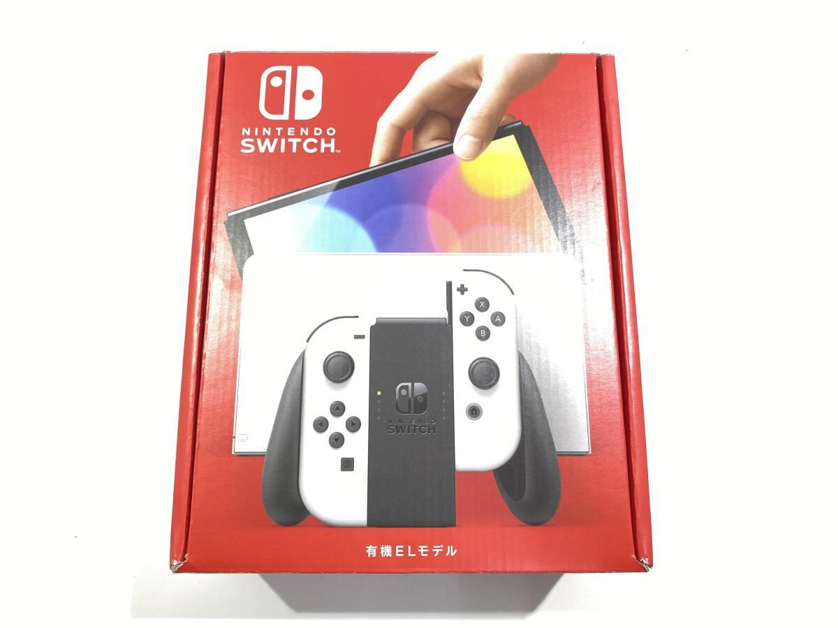 【新発売】今週の市販 中古品 1円スタート Nintendo 店舗印無 有機ELモデル Switch ニンテンドースイッチ本体