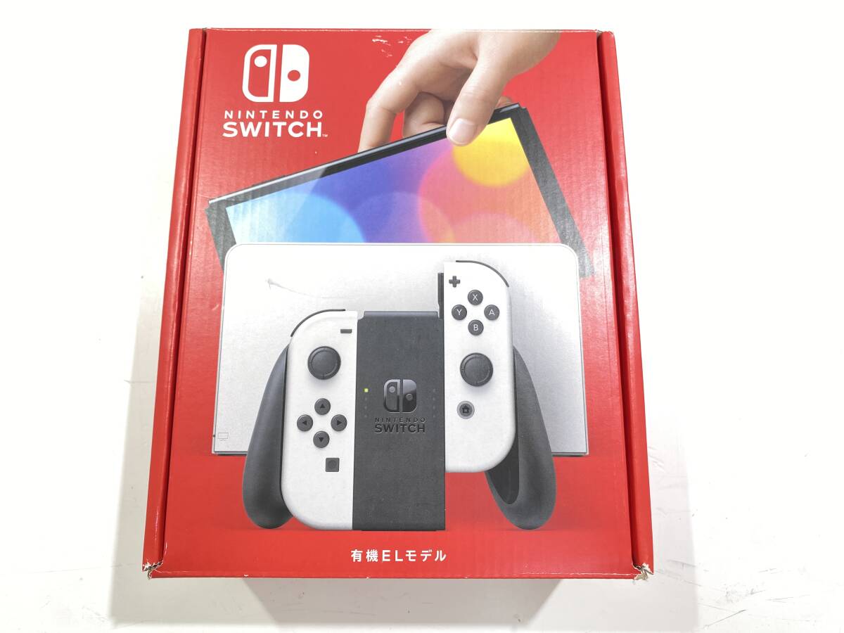 1円スタート 中古品 Nintendo Switch 有機ELモデル 店舗印有 1円スタート 中古品 Nintendo Switch 有機ELモデル 店舗印有