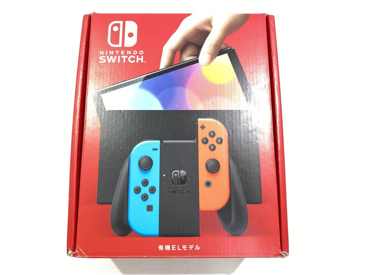 1円スタート 中古品 Nintendo Switch 有機ELモデル 店舗印有 1円スタート 中古品 Nintendo Switch 有機ELモデル 店舗印有