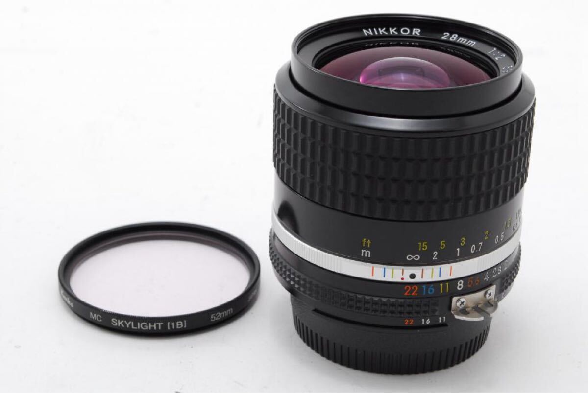 新品級】Nikon Ai-S NIKKOR 28mm f/2 ニコン ニッコール 単焦点 新品級】Nikon Ai-S NIKKOR 28mm f/2 ニコン ニッコール 単焦点