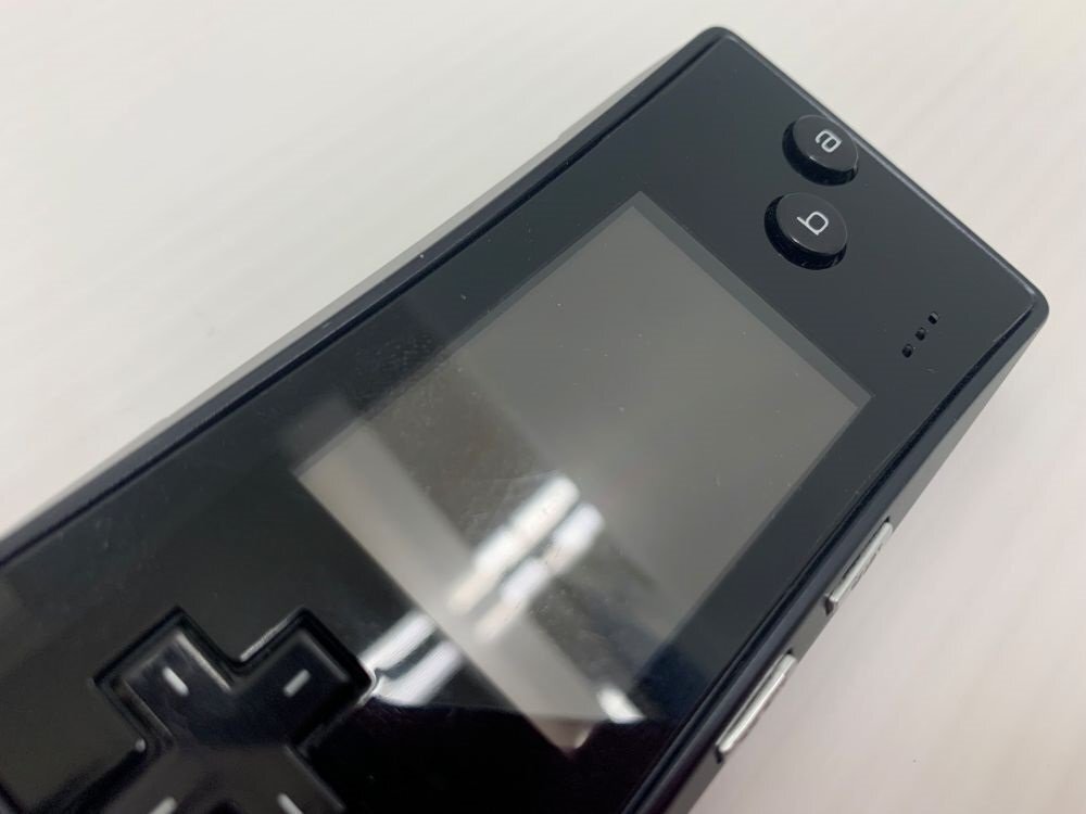 ジャンク 動作未確認 ゲームボーイミクロ ブラック本体のみ(本体 ジャンク 動作未確認 ゲームボーイミクロ ブラック本体のみ(本体