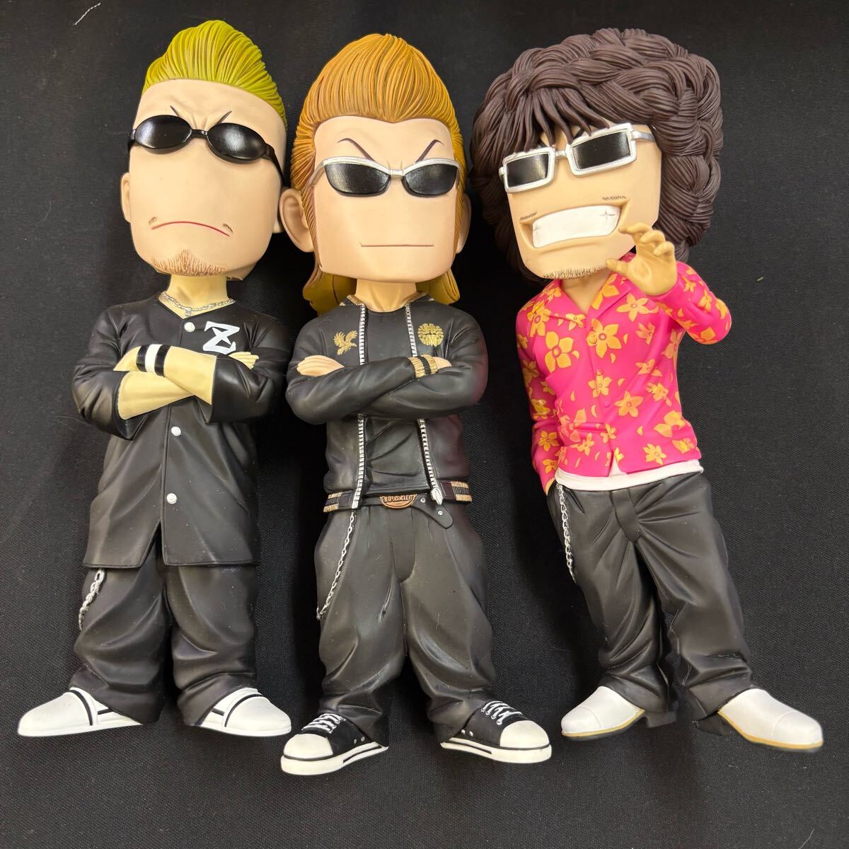 中古】 フィギュア クローズ&WORST 6体+フィギュア用ニット帽子 中古】 フィギュア クローズ&WORST 6体+フィギュア用ニット帽子