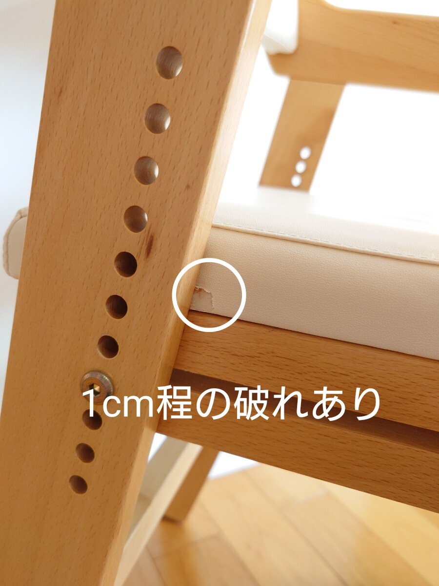 腳で見えない部分の破れもあります